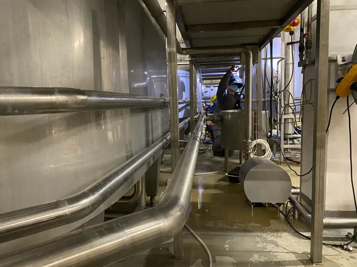 trabajo en tuberías
